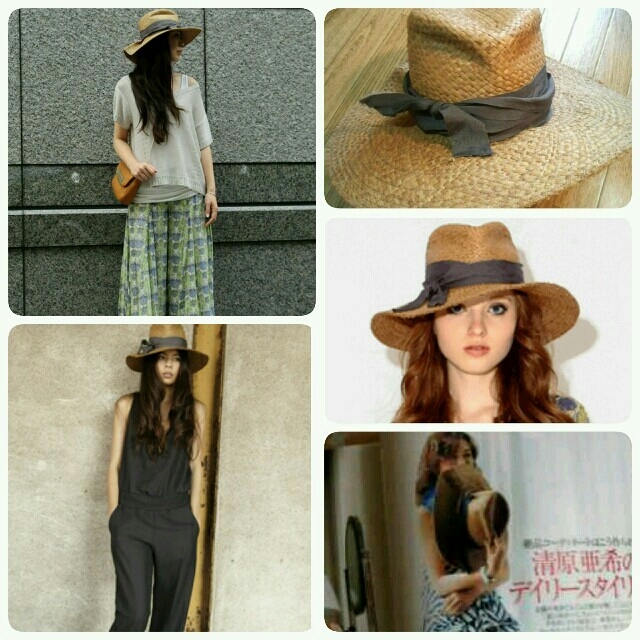 DEUXIEME CLASSE(ドゥーズィエムクラス)のLola hats♡大人気ハット レディースの帽子(麦わら帽子/ストローハット)の商品写真