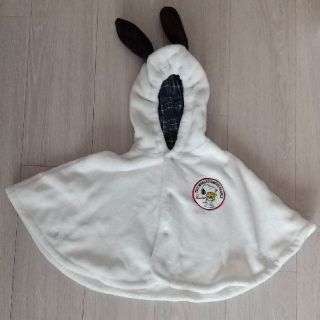 スヌーピー(SNOOPY)のnh様専用 スヌーピー ふわふわポンチョ  (ジャケット/コート)