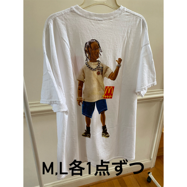 海外限定! Travis Scott x McDonald’s コラボTシャツ