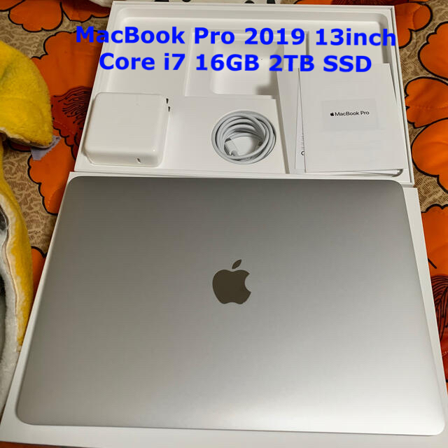 充放電回数MacBook Pro 2019 13インチ CTO カスタマイズモデル 美品