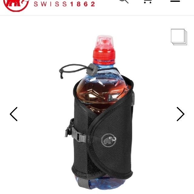 Mammut(マムート)のMAMMUT Add-on bottle holder black スポーツ/アウトドアのアウトドア(登山用品)の商品写真