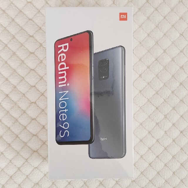 新品未開封 Redmi Note 9S 64GB 4GB グレー 日本モデル スマホ/家電/カメラのスマートフォン/携帯電話(スマートフォン本体)の商品写真