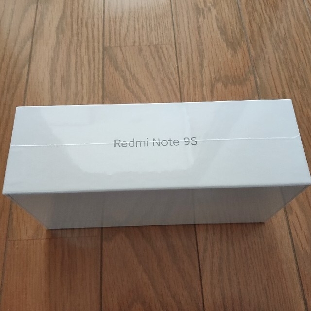 新品未開封 Redmi Note 9S 64GB 4GB グレー 日本モデル
