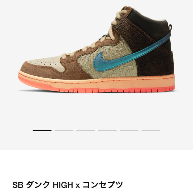 【28.0】NIKE SB ダンク HIGH ×コンセプツ