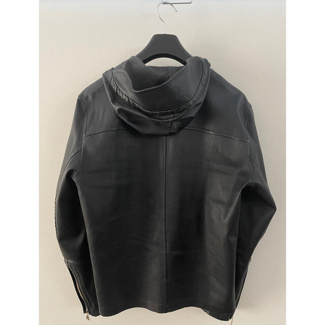 BEAMS - EMMETIレザーパーカーライダースJKT50ITALOイタロエンメティの