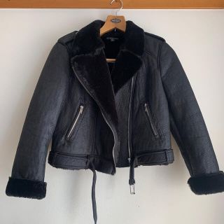 ザラ(ZARA)のムートンコート　ZARA ライダース　juemi (ムートンコート)