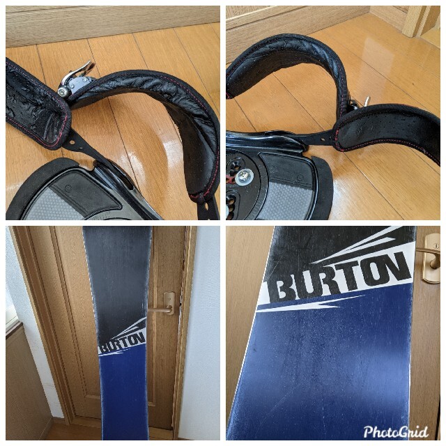 BURTON(バートン)の専門　バートン　クラッシュ CLASH　バインセット　154cm スポーツ/アウトドアのスノーボード(ボード)の商品写真