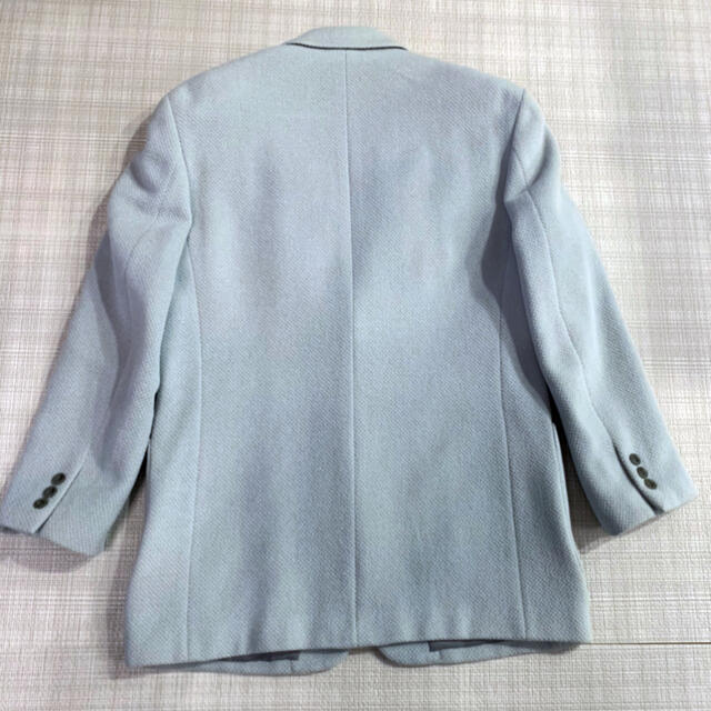 LANVIN(ランバン)のLANVIN ランバン　テーラードジャケット　ブルー　水色　冬 メンズのジャケット/アウター(テーラードジャケット)の商品写真