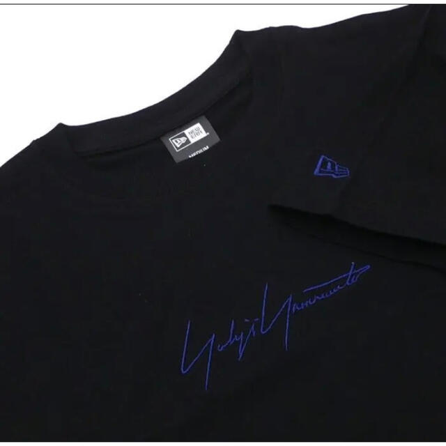 Yohji Yamamoto(ヨウジヤマモト)のだいちゃん様専用　ヨウジヤマモト✖︎ニューエラ　半袖Tシャツ　Lサイズ メンズのトップス(Tシャツ/カットソー(半袖/袖なし))の商品写真