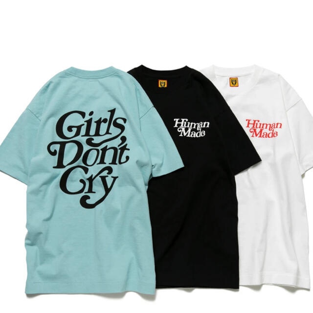 human made girls don't cry Tシャツ 黒 1