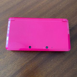 ニンテンドー3DS(ニンテンドー3DS)の3DS  本体のみ　ピンク　(携帯用ゲーム機本体)