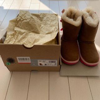 アグ(UGG)の新品未使用　UGG キッズ　UK7 15センチ　(ブーツ)