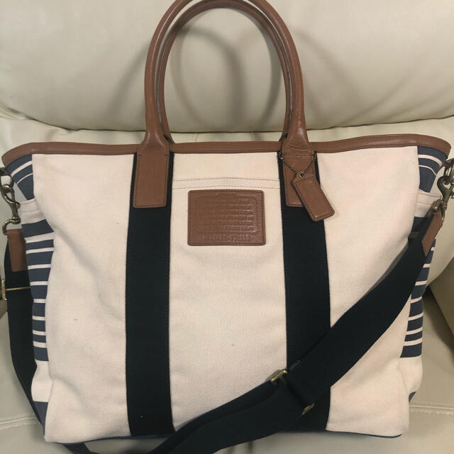 COACH - きれいめ  大容量　COACH コーチ　トートバック　旅行　ジムなどにも