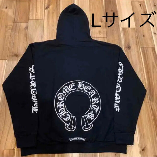 新品 L chrome hearts matty boy hoodie 黒