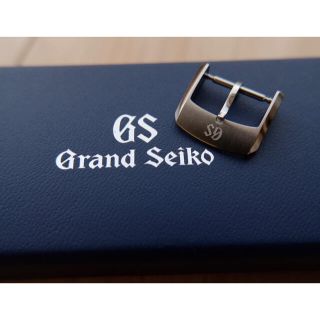 グランドセイコー(Grand Seiko)の【新品】グランドセイコー　尾錠　16mm(レザーベルト)