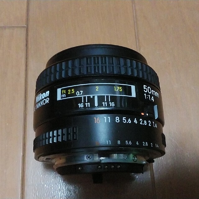 Nikon(ニコン)のニコン　単焦点レンズ　Ai AF　50mm f1.4 スマホ/家電/カメラのカメラ(レンズ(単焦点))の商品写真