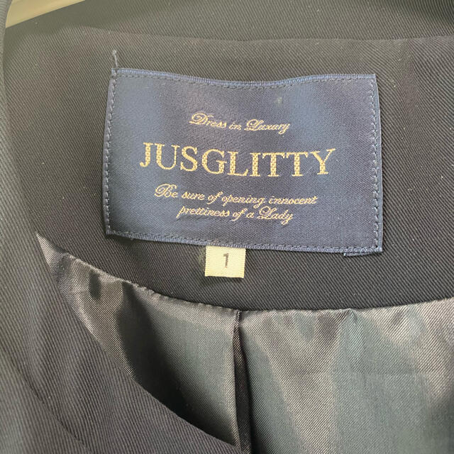 JUSGLITTY(ジャスグリッティー)のJUSGLITTY シャーリングブルゾン レディースのジャケット/アウター(ブルゾン)の商品写真