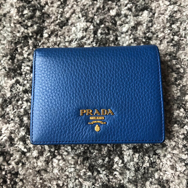 ファッション小物PRADA プラダ 2つ折り財布