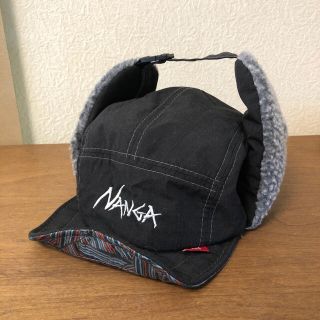 ナンガ(NANGA)の美品NANGA×Clef ナンガ×クレ 焚き火ボアキャップ(キャップ)