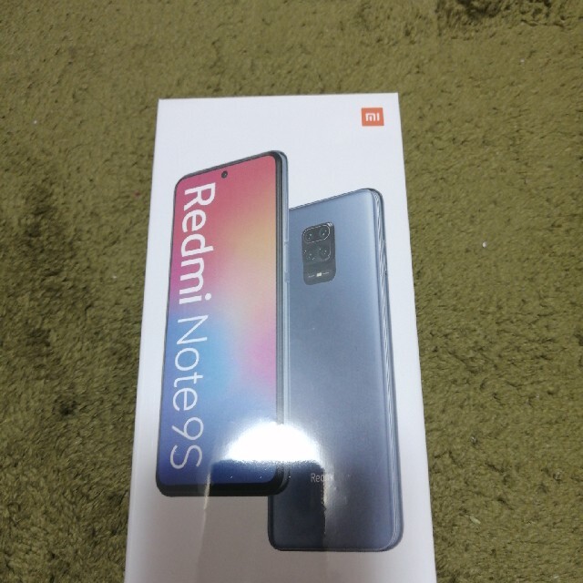 新品未使用未開封！ Xiaomi Redmi Note 9S SIMフリー