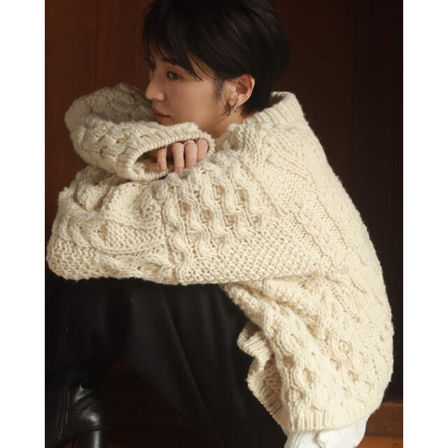 TODAYFUL(トゥデイフル)のtodayful pattern hand knit レディースのトップス(ニット/セーター)の商品写真