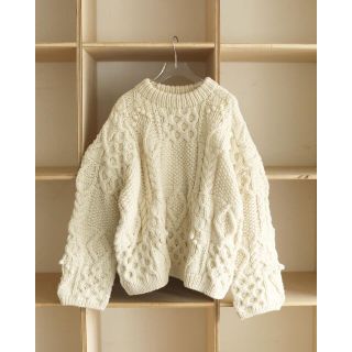 トゥデイフル(TODAYFUL)のtodayful pattern hand knit(ニット/セーター)