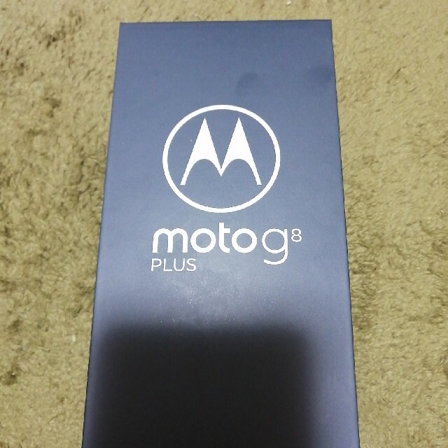 moto g8 plus 新品未開封　シムフリー