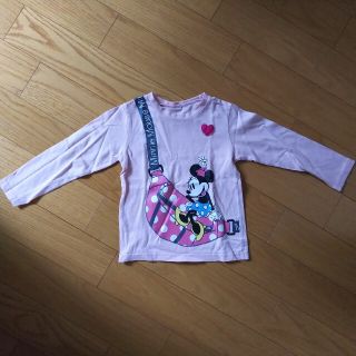 ベルメゾン(ベルメゾン)のミニーちゃんロングTシャツ(Tシャツ/カットソー)