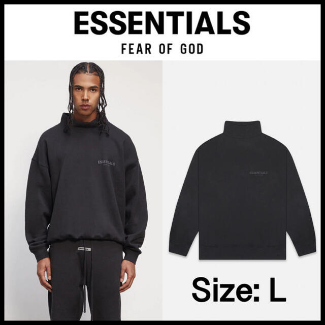 FEAR OF GOD(フィアオブゴッド)の【FOG Essentials】Mock Neck Sweatshirt  メンズのトップス(スウェット)の商品写真