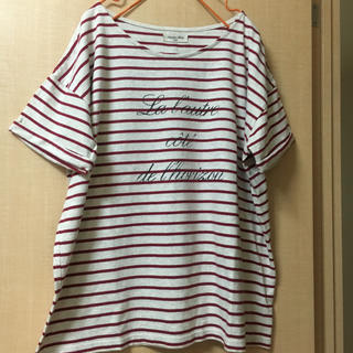 サマンサモスモス(SM2)のsm2ボーダーTシャツ 細ボーダー(Tシャツ(半袖/袖なし))