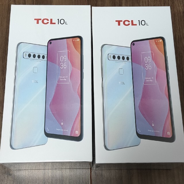 【未開封新品】TCL 10 LITE 2台セット 6GB+128GB マリアナブ