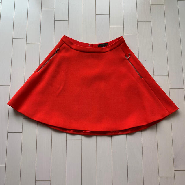 美品　LV ヴィトン　スカート　36サイズ　レッド | フリマアプリ ラクマ