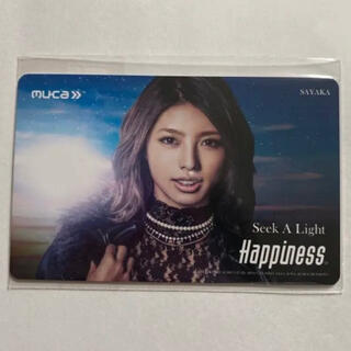 ハピネス(Happiness)のHappiness☆Seek A Light☆SAYAKA☆ＭＣカード(^○^)(ミュージシャン)