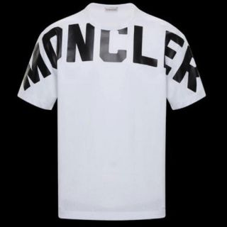 モンクレール(MONCLER)の★希少★ MONCLER Tシャツ Ｓ　ホワイト ロゴ モンクレール 入手困難(Tシャツ/カットソー(半袖/袖なし))