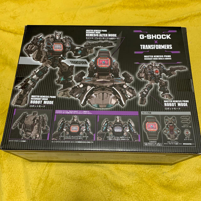 Takara Tomy(タカラトミー)のマスターネメシスプライム　レゾナントモード G-SHOCKセット エンタメ/ホビーのフィギュア(アニメ/ゲーム)の商品写真