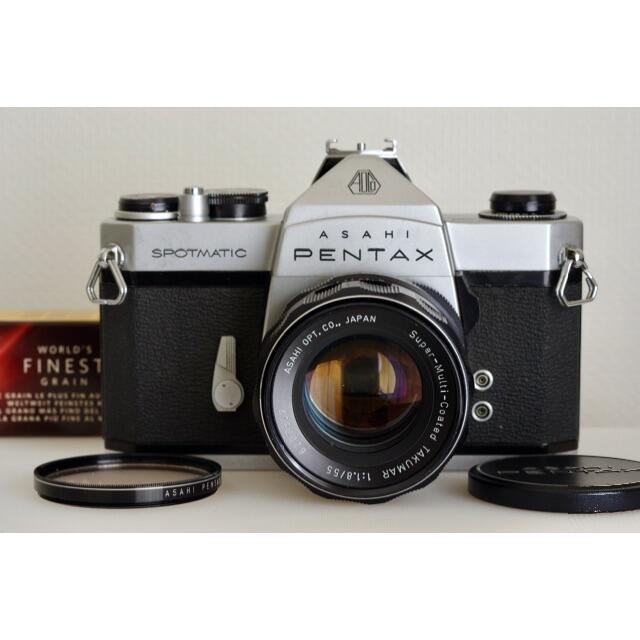 Pentax SP+S-M-C TAKUMAR 1:1.8/55 美品・試写済