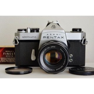 ペンタックス(PENTAX)のPentax SP+S-M-C TAKUMAR 1:1.8/55 美品・試写済(フィルムカメラ)