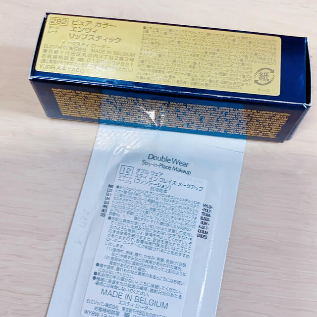 Estee Lauder(エスティローダー)の新品　エスティローダー　リップ292 コフレセット　クリスマスコフレ　口紅　 コスメ/美容のキット/セット(コフレ/メイクアップセット)の商品写真