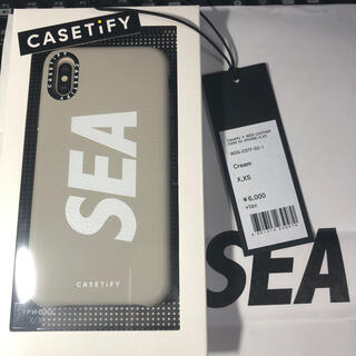 シー(SEA)のCASETiFY x WDS Leather Case for iPhone (iPhoneケース)