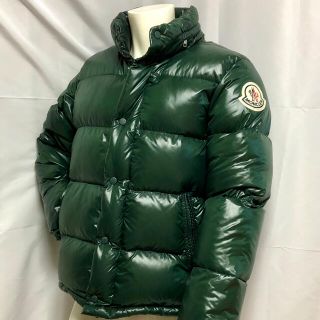 モンクレール(MONCLER)のモンクレール　MONCLER EVEREST ビッグロゴ　グリーン　size3(ダウンジャケット)