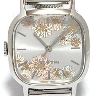 ポールアンドジョー(PAUL & JOE)のポール&ジョー 腕時計美品  PJ-6028 花柄(腕時計)