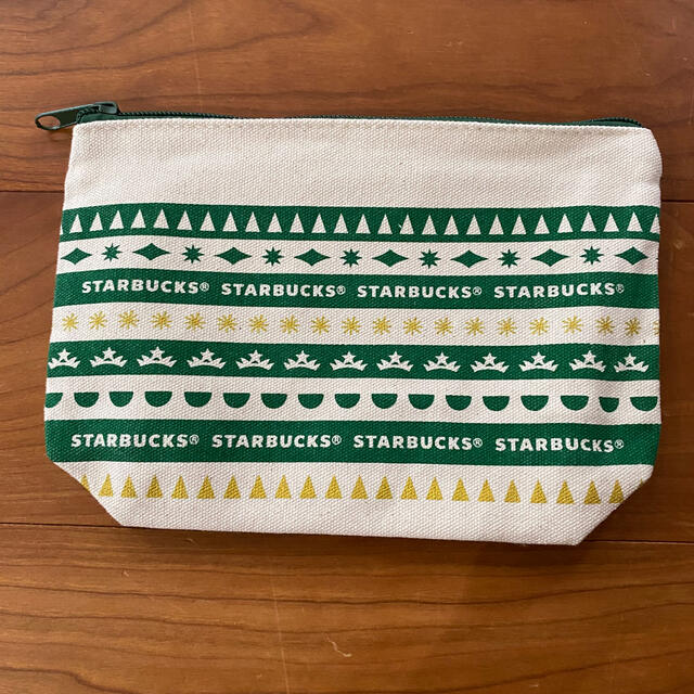 Starbucks Coffee(スターバックスコーヒー)のスタバ　スターバックス　シュトーレン　ポーチのみ レディースのファッション小物(ポーチ)の商品写真