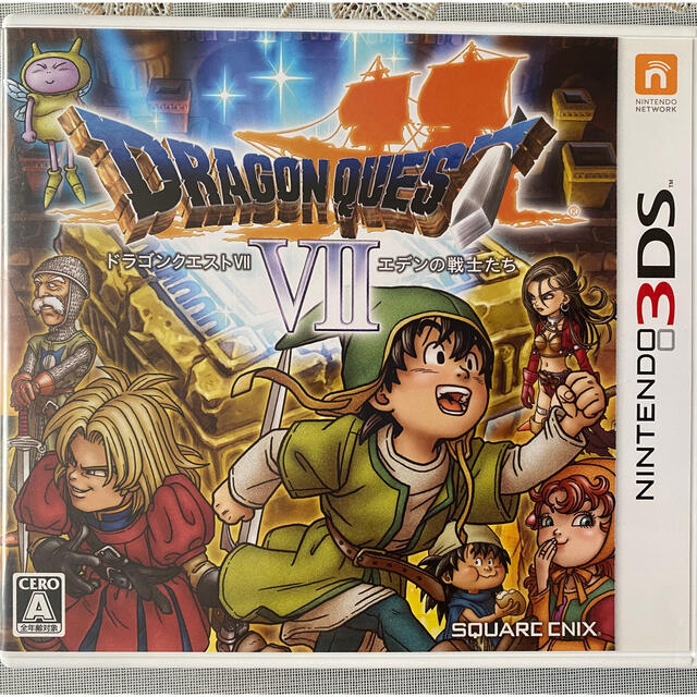 ドラゴンクエストVII　エデンの戦士たち 3DS エンタメ/ホビーのゲームソフト/ゲーム機本体(携帯用ゲームソフト)の商品写真