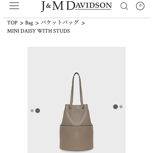 J&M DAVIDSON(ジェイアンドエムデヴィッドソン)のJ&M DAVIDSON  ジェイアンドエム　デイジー　バッグ　トゥモロー　 レディースのバッグ(ハンドバッグ)の商品写真