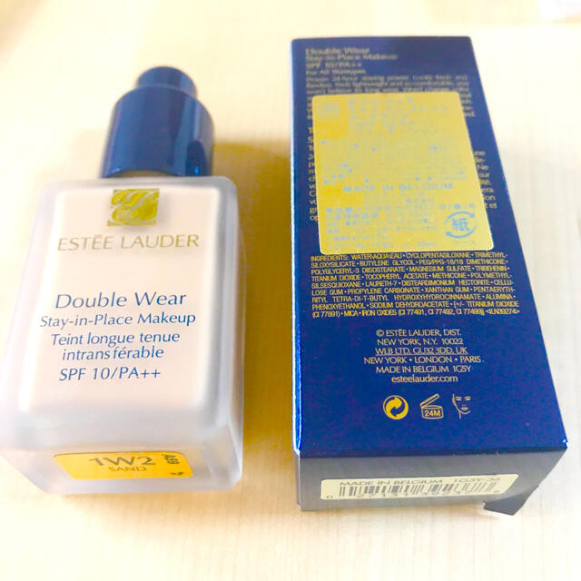 Estee Lauder(エスティローダー)のダブルウェア　36サンド　スポンジ　ベース　セット コスメ/美容のベースメイク/化粧品(ファンデーション)の商品写真