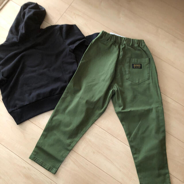 MARKEY'S(マーキーズ)のマーキーズ　BIG FIELD 2点セット　パンツ　トップス　120cm キッズ/ベビー/マタニティのキッズ服男の子用(90cm~)(パンツ/スパッツ)の商品写真