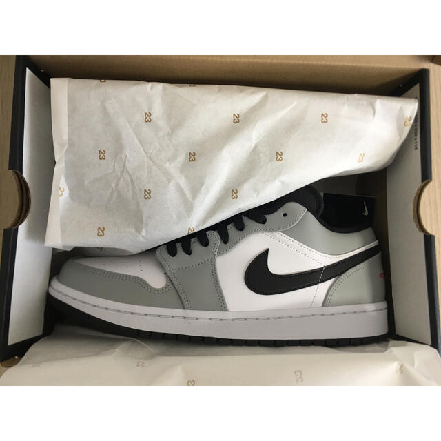 NIKE AIR JORDAN 1 LOW LIGHT SMOKE GREY