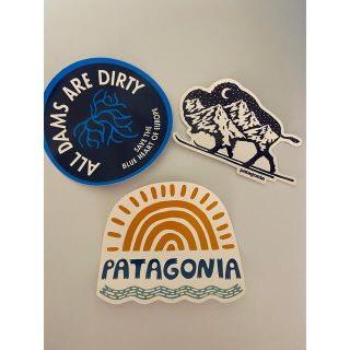 パタゴニア(patagonia)のpatagonia ステッカー3枚セット(ステッカー)