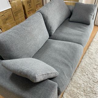 オオツカカグ(大塚家具)の大塚家具　デュオ　ソファー(三人掛けソファ)