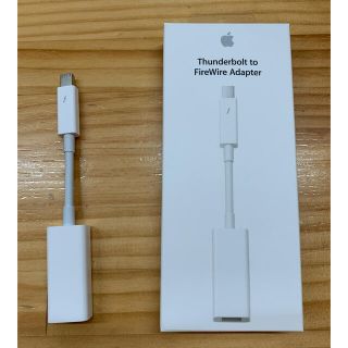 アップル(Apple)のApple Thunderbolt to FireWire Adapter(PC周辺機器)